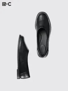 UNIQLO : C スクエアフラットシューズ 24.5cm