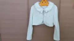 ホワイトジャケットとブラックドレスセット