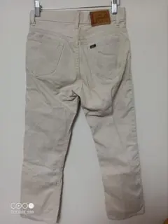 Lee WESTERNER W29 ストレートデニムパンツ ホワイト - メルカリ