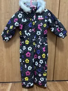 CCLTEAM 花柄スキーウェア 100サイズ ジャンプスーツ