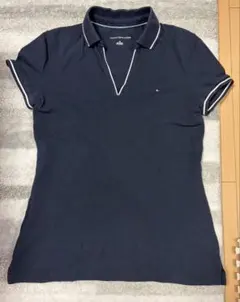 TOMMY HILFIGER ネイビー ポロシャツ 半袖