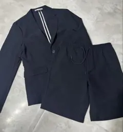 ZARA ネイビー カジュアルスーツ セット