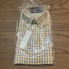 未使用 チェック柄 長袖シャツ(メーカーズシャツ鎌倉)