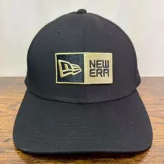 N55 ニューエラ 9fifty ボックスロゴ ブラック × ゴールド 1560