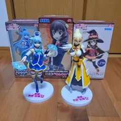 この素晴らしい世界に祝福を！アクア　めぐみん　ダクネス　ゆんゆん　フィギュア
