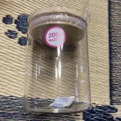 ガラスキャニスター 竹製蓋付きのサムネイル