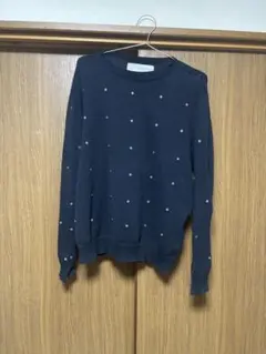 A MACHINE ネイビー ニット サイズ1 Mサイズ