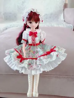 リカちゃん 着せ替え服3点セット　ハンドメイド