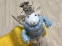 【スタジオクリップ】ぬずみ羊毛ぬいぐるみのサムネイル