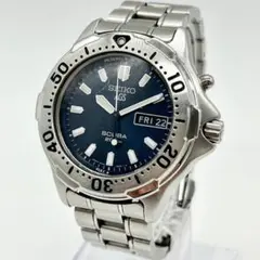 【二次電池新品完動美品】SEIKO AGS SCUBA 5M43-0C30 青 2025年最新】セイコー SCUBA 5M43の人気アイテム - メルカリ