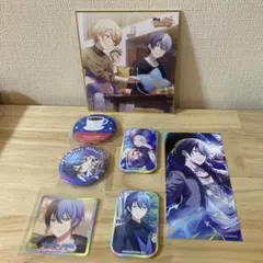 プロセカ♡ 青柳冬弥♡天馬司♡色紙♡缶バッジその他セット