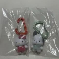 【新品】サンリオキャラクターズ カラフルカラビナマスコットチャーム2点セット