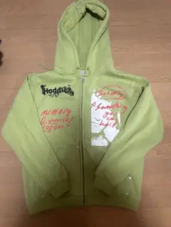 HODDLE ライトグリーン パーカー