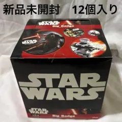 【新品未開封】　スターウォーズ　BIG 缶バッジ　12個セット　STARWARS