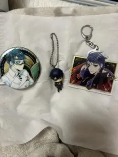 ツイステッドワンダーランド バッジ・キーホルダー・フィギュアチャームセット