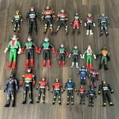 仮面ライダー　勢揃い　フィギュア　24対