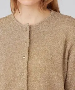 【あーちゃん様用】Ballsay シャイニーメタル クルーネックカーディガン