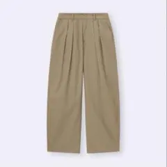 GU チノバレルレッグタックパンツ