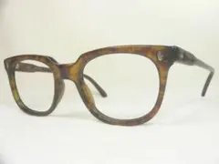 ノーブランド ヴィンテージ 眼鏡 フレーム ウェリントン ５枚蝶番