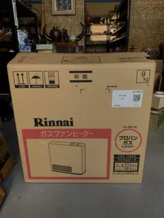 Rinnai ガスファンヒーター SRC-365E 都市ガス 23年 ホース付 - メルカリ