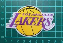 NBA 　レイカーズ　Lakers ワッペン　アイロン熱圧着タイプ