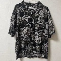 renoma U.P アロハシャツ　半袖シャツ ボタニカル柄 メンズ Lのサムネイル