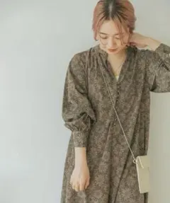 ITEMS URBANRESEARCH☆花柄ラグランワンピース