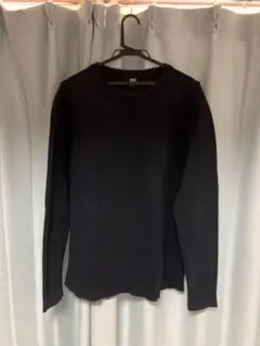 ウォッシャブルミラノリブクルーネックセーター xl