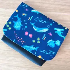 マチ付き移動ポケット　男の子　魚