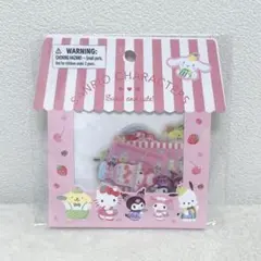 【お値下げ】サンリオキャラクターズ シール フレークシール ステッカー パフェ