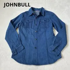 JOHNBULLジョンブル　デニム　ワンピース　インディゴのサムネイル