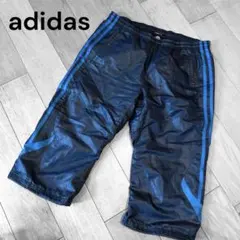 adidas アディダス　CLIMACOOL クロップドパンツ ピステ 3ライン