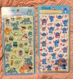 正規品ボンボンドロップシール　モンスターズインク・スティッチのサムネイル