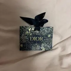 Dior 花柄ギフト袋 ネイビー