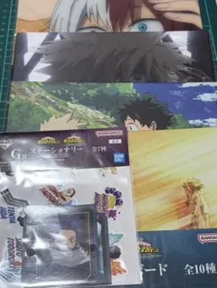 僕のヒーローアカデミア 一番くじ 紡がれる想い キャンバス風ボード ステッカー