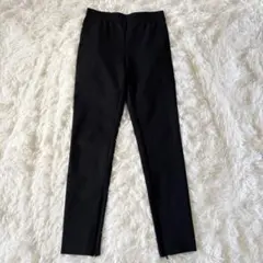 LE PHIL ルフィル　ハイストレッチ レギンスパンツ　裾ジップ