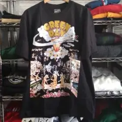 グリーンデイ 両面プリント バンドＴシャツ XL