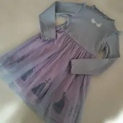 プリンセス　ドレス　シンデレラ　ワンピース　120　ディズニー　ディズニーシー