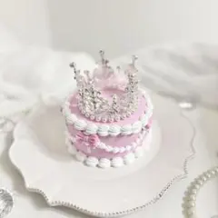 クレイケーキ 置物