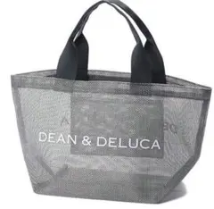 DEAN&DELUCA ディーン&デルーカ メッシュトートバッグ グレー S