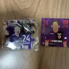 京都サンガF.C. アクリルパズルキーホルダー ＆ステッカーセット宮本優太