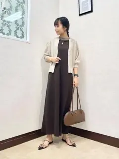 【美品】グレディブリリアン メッシュニットカーディガン 5分袖のサムネイル