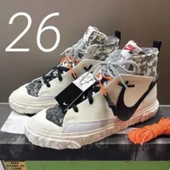 【新品未使用レア】NIKE／BLAZER MID／ready made／26cm