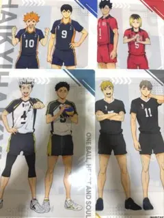 くら寿司　ハイキュー　クリアファイル全種類