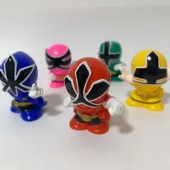 スーパー戦隊ヒーロー　指人形ソフビ スーパー戦隊ヒーロー 指人形ソフビ スーパー戦隊シリーズ 指