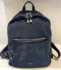 美品】TOCCA DUAL RIBBON BACKPACK リュック ネイビー - メルカリ