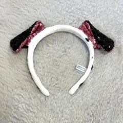ディズニー 101匹わんちゃん カチューシャ スパンコール ビーズ　美品