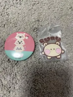 TRUZ トレーディング缶バッチ　　RURU ルル　ハルト