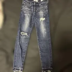 AZULダメージ加工スキニーデニムMサイズ