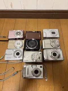 コンパクトデジタルカメラ 10台セット まとめ売り ジャンク品のサムネイル